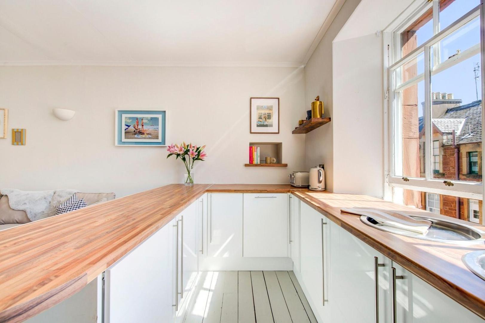 Stylish 1Bd Seaside Flat North Berwick Villa ภายนอก รูปภาพ